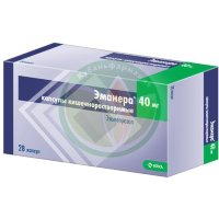 Эманера капсулы кишечнорастворимые 40мг №28
