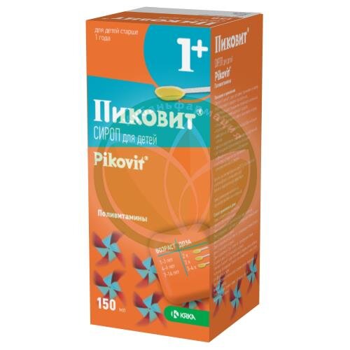 Пиковит сироп 150мл в комплекте с ложкой дозировочной купить в Ейске
