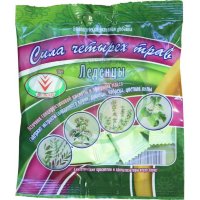 Сила четырех трав леденцы 50г