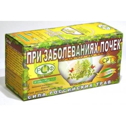Сила российских трав №18 фиточай 1,5г №20 при заболеваниях почек купить в Северском районе Сила российских трав №18 фиточай 1,5г №20 при заболеваниях почек купить в Северском районе