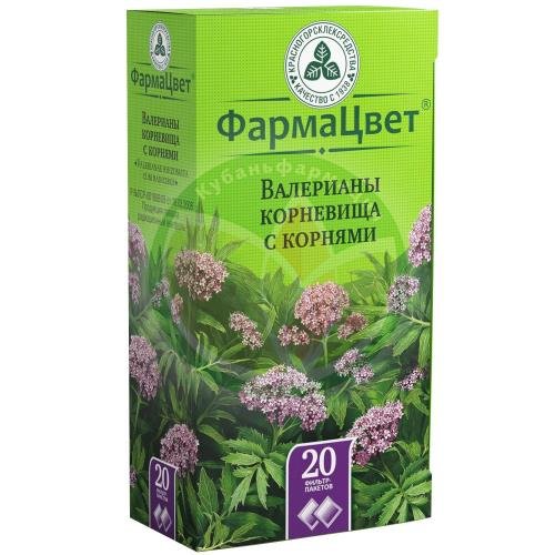 Валерианы корневища и корни порошок 1.5г №20 купить в Крымском районе