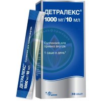 Детралекс суспензия для приема внутрь 1000мг/10мл 10мл №30