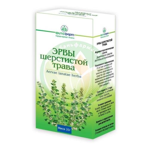 Эрвы шерстистой  трава измельченная 35г /пол-палы/ купить в Кавказском районе