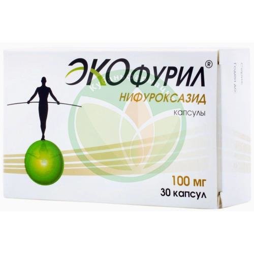 Экофурил капсулы 100мг №30 купить в Ейске
