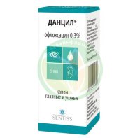 Данцил капли глазные и ушные 0.3% 5мл