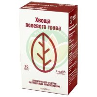 Хвоща полевого трава сырье растительное измельченное 1,5г №20