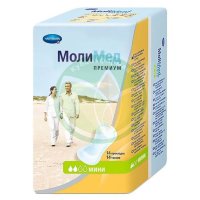 Молимед премиум прокладки урологические №14 мини жен