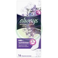 Олвэйз прокладки ежедневные №16 незаметная защита удлинен. жен.