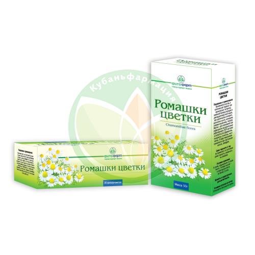 Ромашки цветки-порошок 1,5г №20 купить в Крымском районе