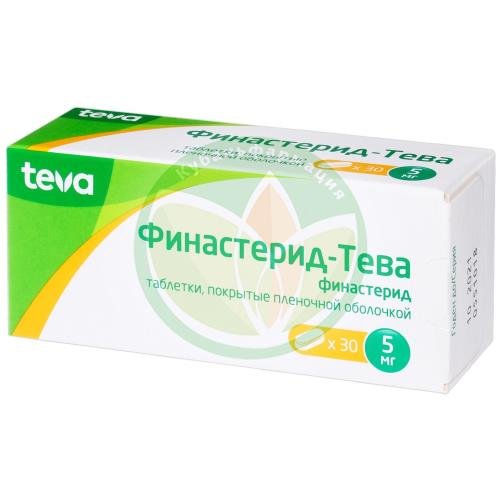 Финастерид-тева таблетки покрытые пленочной оболочкой 5мг №30 купить в Ейске