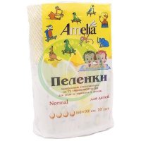Амелия пеленки для детей впитывающие №10 60х90см