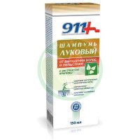 911 экстренная помощь шампунь против выпадения волос 150мл луковый + крапива