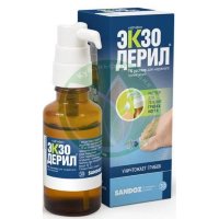 Экзодерил раствор для наружного применения 1% 30мл