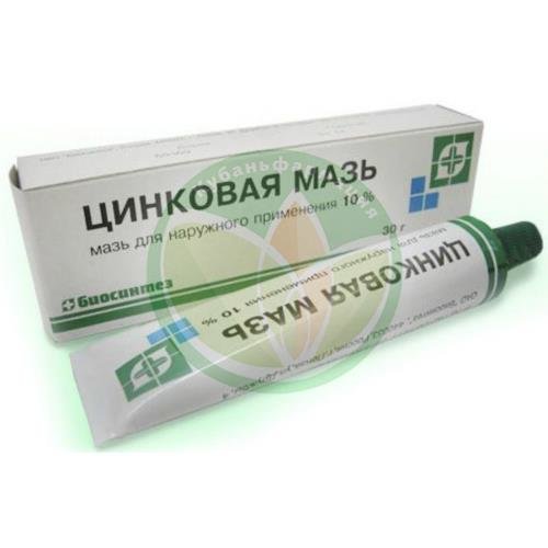 Цинковая  мазь для наружного применения 10% 30г купить в Кавказском районе