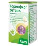 Коринфар ретард таблетки покрытые пленочной оболочкой с пролонгированным высвобождением 20мг №50
