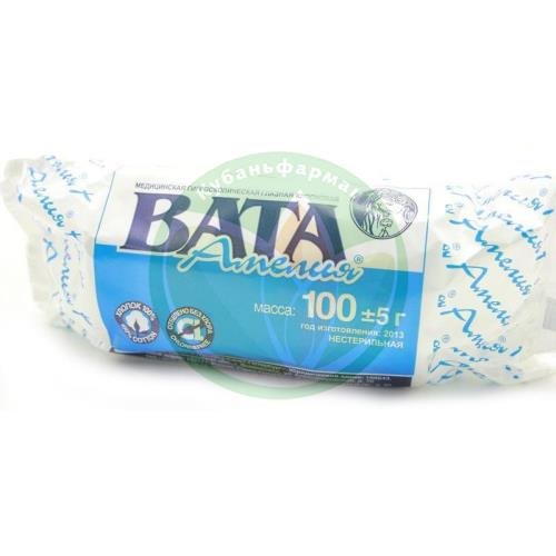 Амелия вата хирургическая 100г н/стерил. купить в Гулькевичском районе