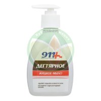 911 ваша служба спасения мыло жидкое 250мл дегтярное а/бактер.