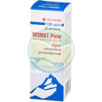 Момат рино спрей назальный 50мкг/доза 120доз
