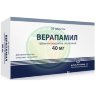 Верапамил таблетки покрытые оболочкой 40мг №30