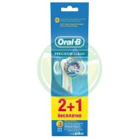 Орал би насадка для электрической зубной щетки №2 + 1 смен. precision clean