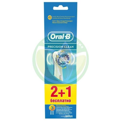 Орал би насадка для электрической зубной щетки №2 + 1 смен. precision clean купить в Белореченском районе Орал би насадка для электрической зубной щетки №2 + 1 смен. precision clean купить в Белореченском районе