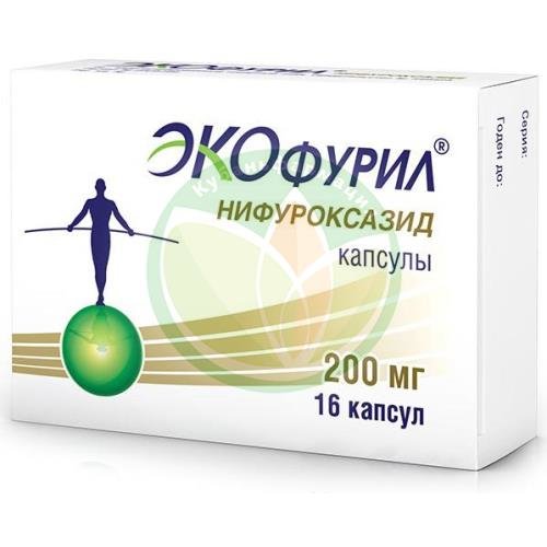 Экофурил капсулы 200мг №16 купить в Кущевском районе