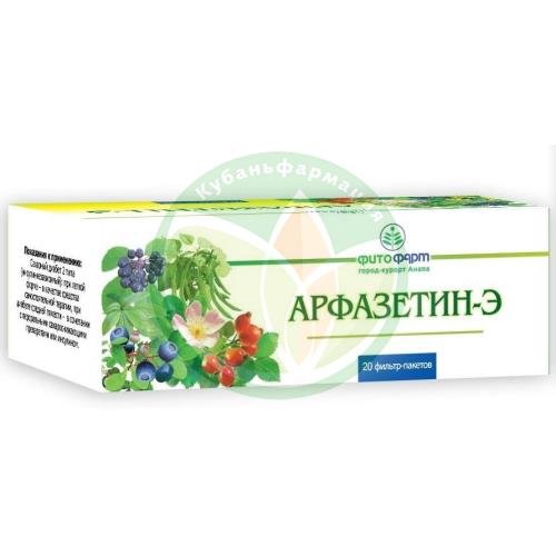 Арфазетин-э сбор порошок 2,5г №20 купить в Крымском районе