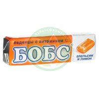 Бобс леденцы 3.5г №10 витамин с апельсин + лимон