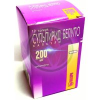 Сульпирид белупо капсулы 200мг №12