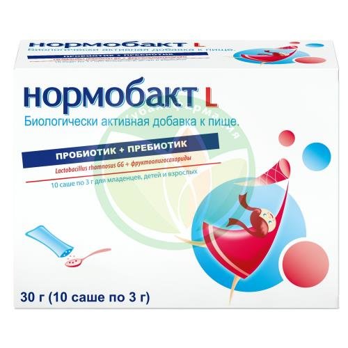 Нормобакт l порошок 3г №10 купить в Ейске