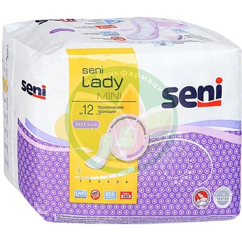 Сени леди прокладки урологические №12 мини купить в Тихорецком районе