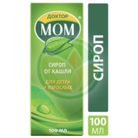 Доктор мом сироп 100мл в комплекте с мерным стаканчиком