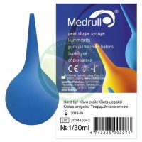 Медрул спринцовка 30мл пластизольная пвх с мягким наконечником а-1