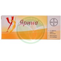 Ярина таблетки покрытые пленочной оболочкой №21