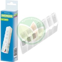 Альпина пласт таблетница-контейнер на 7 дней