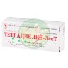 Тетрациклин-лект таблетки покрытые пленочной оболочкой 100мг №20