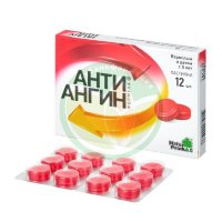 Анти-ангин формула пастилки №12