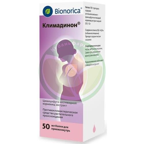 Климадинон капли для приема внутрь 50мл купить в Сочи