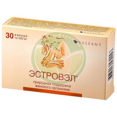 Эстровэл капсулы №30 купить в Сочи