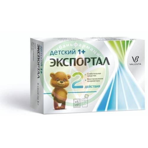 Экспортал порошок для приготовления раствора для приема внутрь 5г №6 детский купить в Армавире