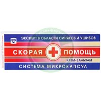 Скорая помощь крем-бальзам 75мл от синяков и ушибов
