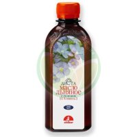 Биокор льняная диета масло льняное 250мл с селеном