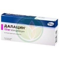 Далацин суппозитории вагинальные 100мг №3