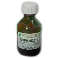 Борная кислота раствор для местного применения спиртовой 3% 25мл