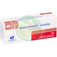 Моксонидин канон таблетки покрытые пленочной оболочкой 0.4мг №14