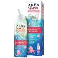 Аква марис беби средство для орошения и промывания слизистой полости носа 50мл интенсив. насморк у малышей 3мес +