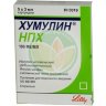 Хумулин нпх суспензия для подкожного введения 100ме/мл 3мл №5