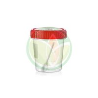 Пласти лаб контейнер для анализов 60мл стер. с ложкой