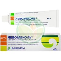 Левомеколь мазь для наружного применения 40 мг/г + 7,5 мг/г 40г