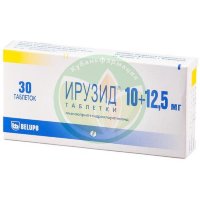 Ирузид таблетки 10мг + 12.5мг №30